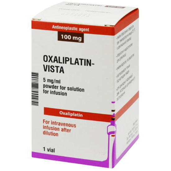 Оксалиплатин-Виста порошок для приготовления раствора для инфузий 100 мг